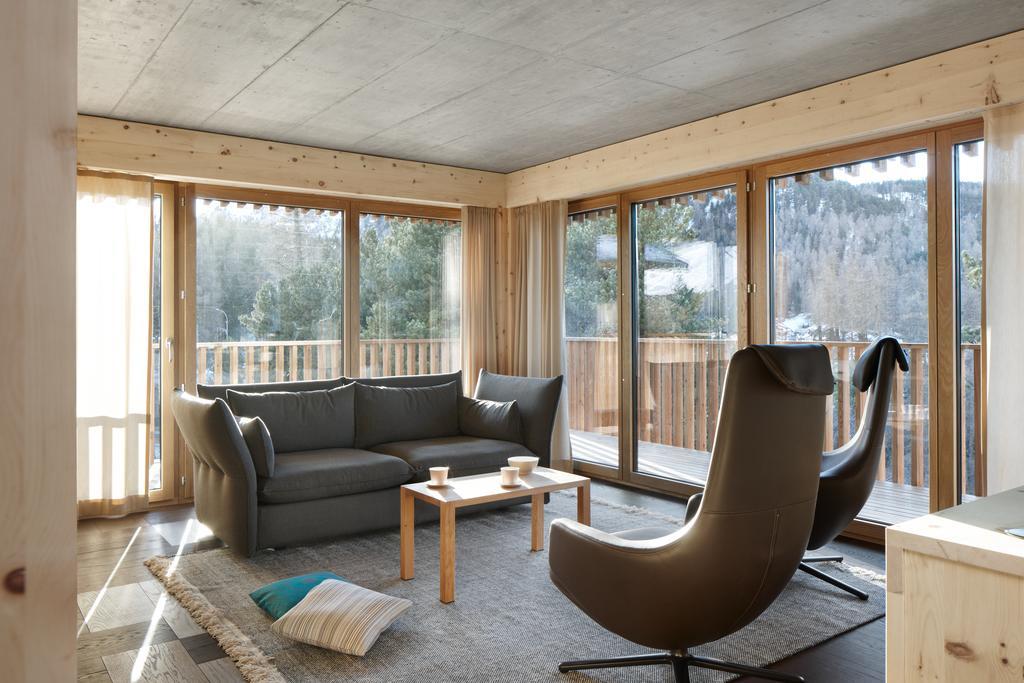 Alpine Lodge Chesa Al Parc Pontresina Cameră foto